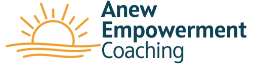 Anew empowerment coaching logo